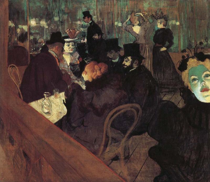 Henri de toulouse-lautrec Moulin Rouge oil painting image